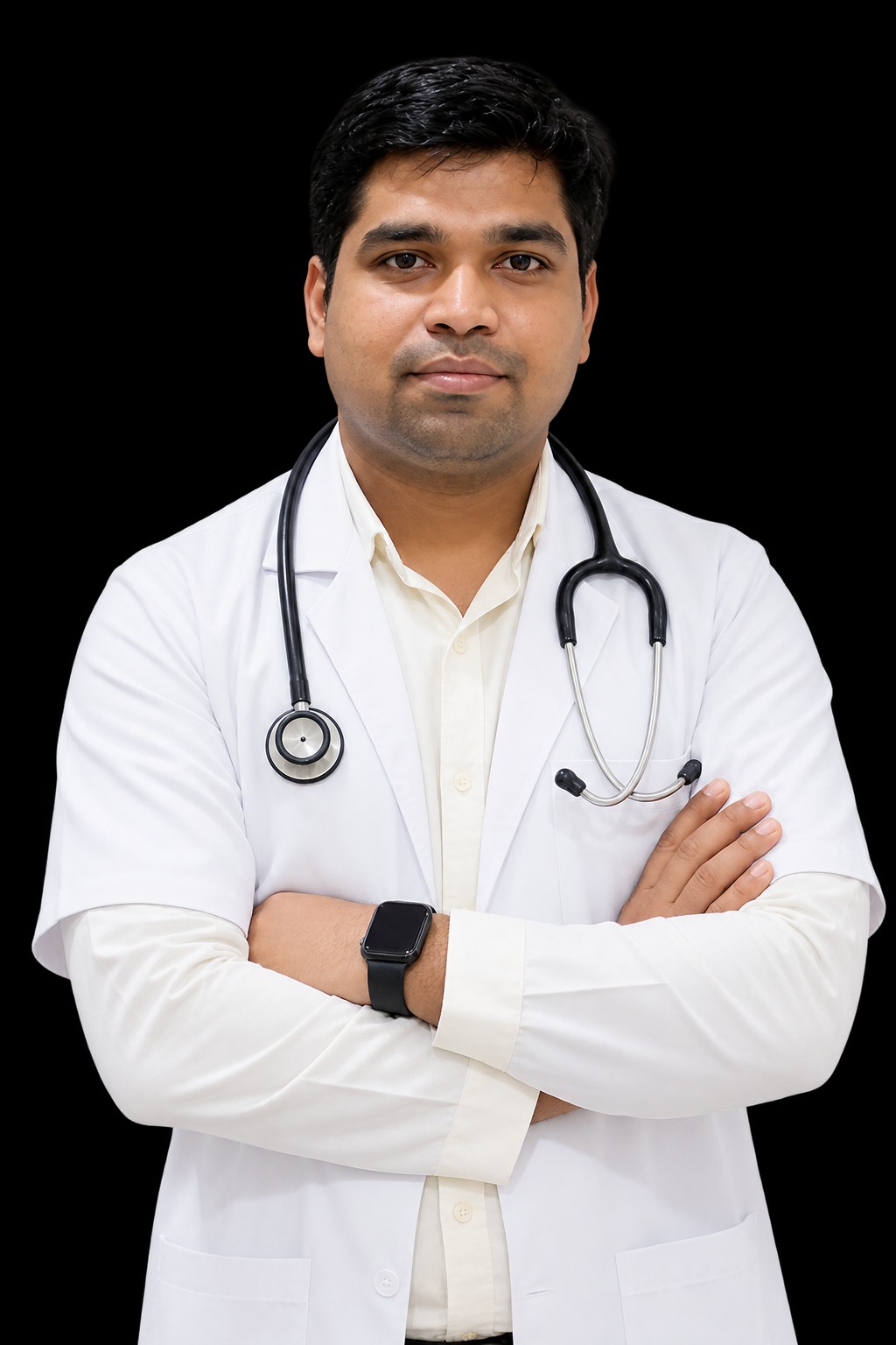 Ayurvedic doctor portrait image